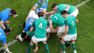 Ireland's defeat of Italy keeps the home fires burning for March