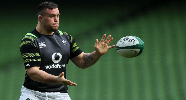 Andrew Porter training yesterday. Pic: Brian Lawless/PA Wire