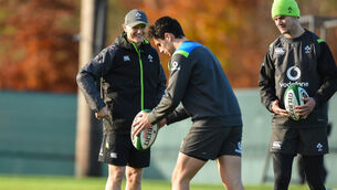 Joe Schmidt’s test poser putting three into 10