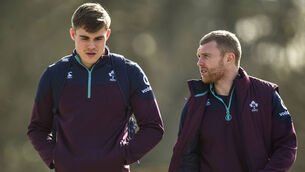 Ireland Rugby Squad Training and Press Conference
