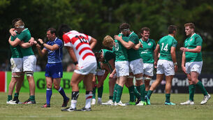 Irish rugby blushes saved by 11th-place play-off win