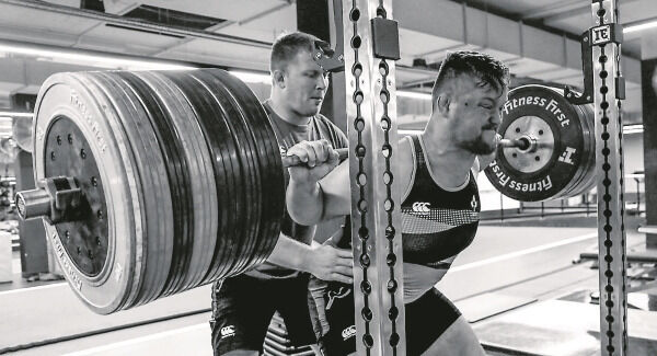 Andrew Porter preparing for the third and final Test