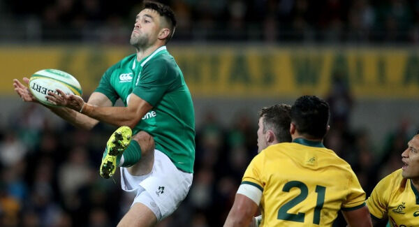 Conor Murry in action against Australia. Picture: Inpho