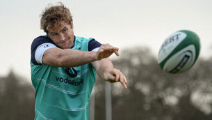 Jamie Heaslip feeling ‘good’ but return still down the track