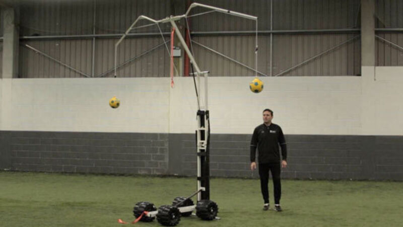 Mark Herrick's training aid could ease heading concerns in football Mark Herrick's training aid could ease heading concerns in football