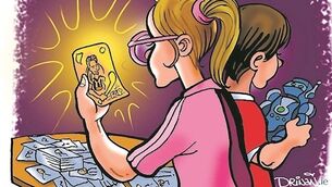 Playing her invisibility card