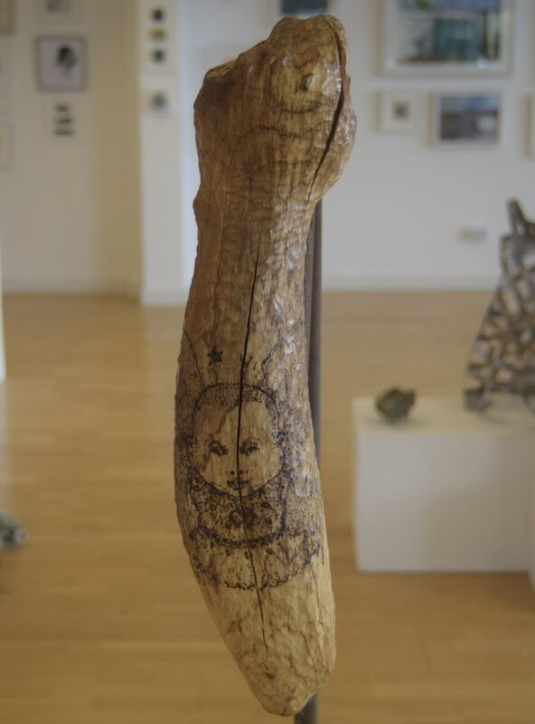 ‘Sucker punch’ by Róisín Murphy which was made from Irish carved oak.
