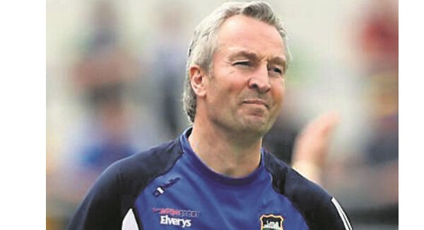 Michael Ryan in the closing stages of the loss to Clare