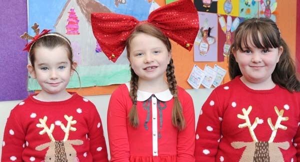 Brooke McCarthy (left), Lola Maher (centre) and Leah Cotter.