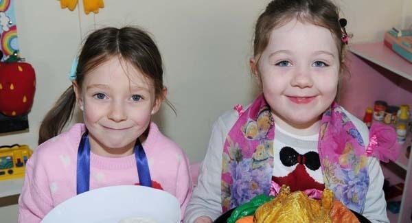 Lillian English (left) and Holly Conlon