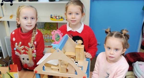 Sophie Bridgeman Whitley (left), Nicole Browne (centre) and Daisy Morrissey