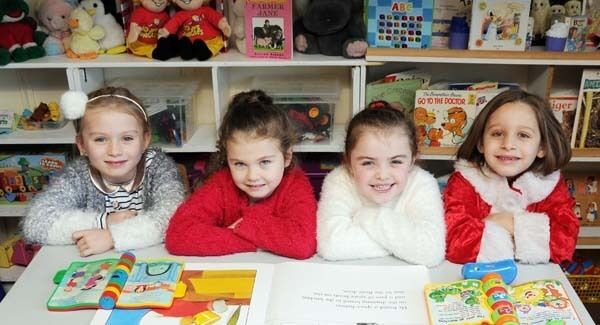 From left - Casey Wallace, Lucy Kiely, Holly Galvin Buckley and Brigita Bogdana
