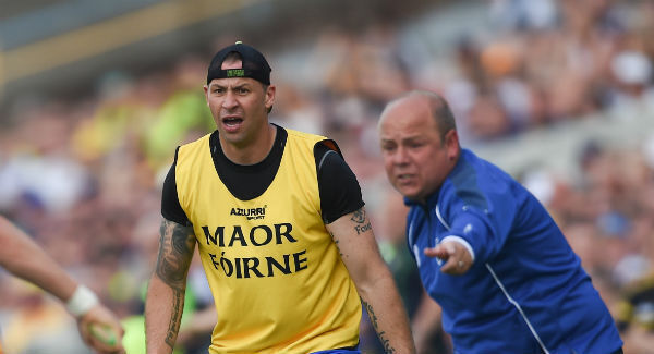 Derek McGrgath with selector Dan Shanahan Derek McGrgath with selector Dan Shanahan