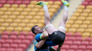 CJ Stander and Peter O'Mahony 8/6/2018