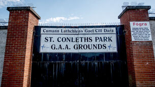 A view of St. Conleth's Park 26/6/2018