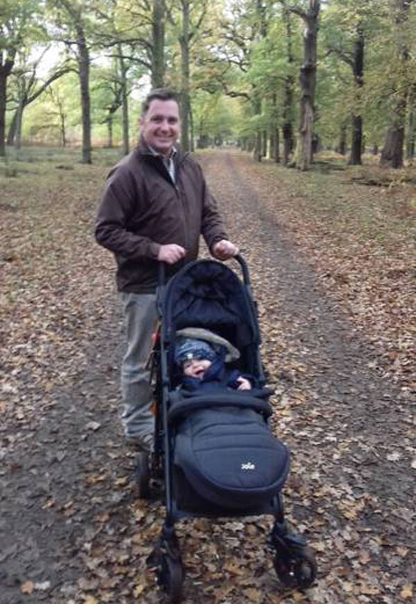 Cork man David O’Driscoll, who was hit by a car last year.