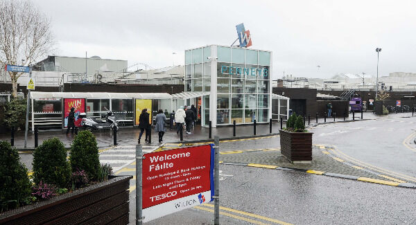 The entrance to Wilton Shopping Centre yesterday. Picture: Denis Minihane