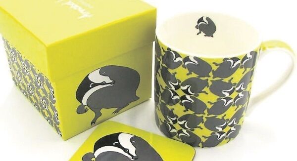 Ceramic mugs from animal and wildlife artist Annabel Langrish come in matching presentation boxes (€19) at Cork City Hall Crafts and Design Fair.
