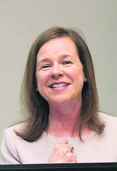 Chairperson of the Referendum Commission Ms Justice Tara Burns. Photo Clive Wasson
