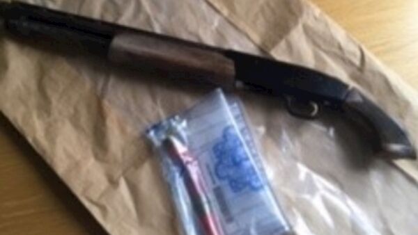 The loaded firearm recovered by gardaí. Image via Facebook/An Garda Síochána. The loaded firearm recovered by gardaí. Image via Facebook/An Garda Síochána.