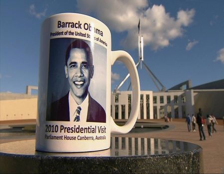 Smash 'em and bury 'em in concrete...'Mafia-style' end for misspelled Obama mugs