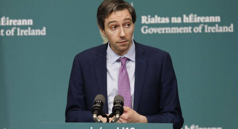 Minister for health Simon Harris at Government Buildings, Dublin (Leon Farrell/Photocall Ireland/PA Wire)