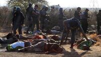 Over a dozen killed in South African platinum mine protest