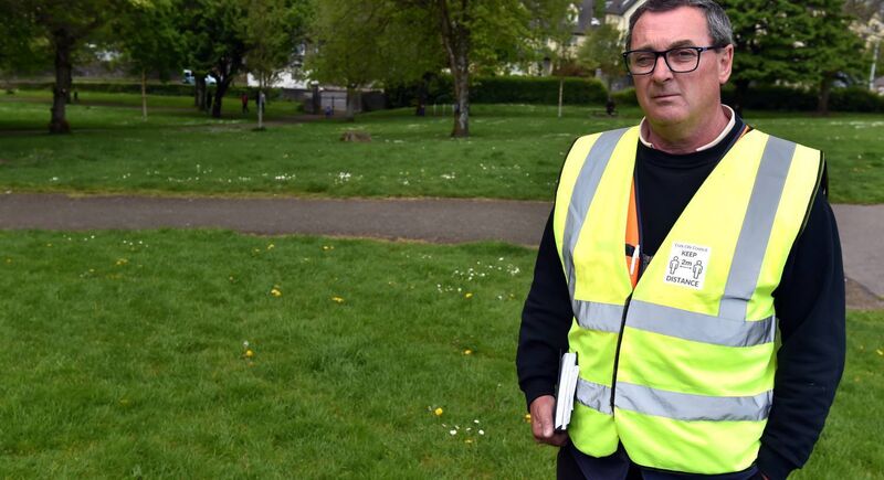 Eamonn Donovan, Cork City council parks supervisor. Picture: Eddie O’Hare