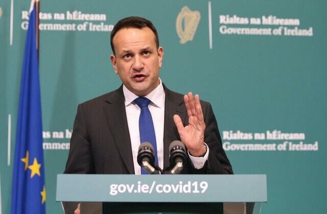 Taoiseach Leo Varadkar has outlined details of a government deal to secure access to private hospitals throughout the crisis (Sasko Lazarov/PA)