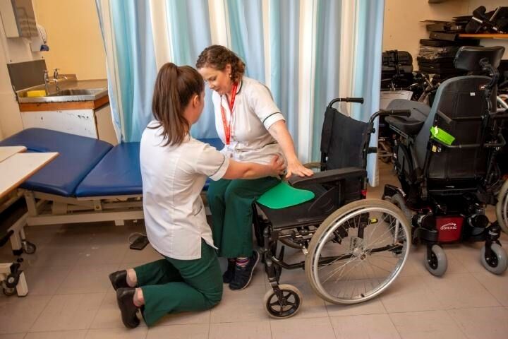 Occupational therapy continuing at CUH.  Picture: Darragh McSweeney/Provision