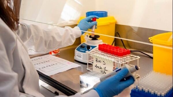 Staff in the laboratory at Cork University Hospital.   Picture: Darragh McSweeney/Provision