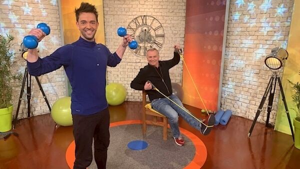 Ray Lally and Daíthí Ó Sé