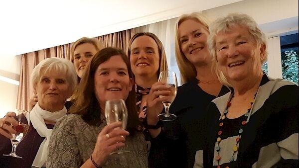 Mum Ber, Mairin, Sinead, Deirdre, Carol and aunt Cecil