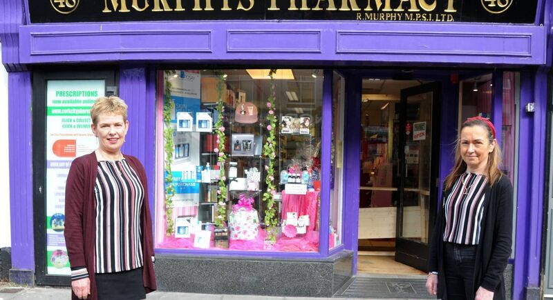 Rose Murphy, (left) co-owner, Murphy’s Pharmacy, North Main Street, Cork, and Clodagh O’Sullivan, pharmacy technician at the pharmacy. Picture Denis Minihane. Rose Murphy, (left) co-owner, Murphy’s Pharmacy, North Main Street, Cork, and Clodagh O’Sullivan, pharmacy technician at the pharmacy. Picture Denis Minihane.