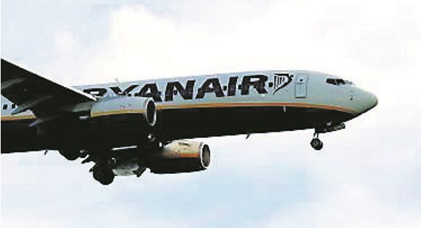 Ryanair extends limited schedule of flights to April 9