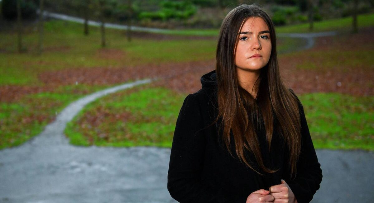 15 January 2020; Clare Shine of Glasgow City and Republic of Ireland poses for a portrait at Phoenix Park in Dublin. Photo by Seb Daly/Sportsfile