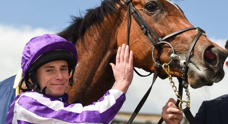 Magical with jockey Ryan Moore after winning the 2019 Tattersalls Gold Cup at The Curragh. Photo by Barry Cregg/Sportsfile