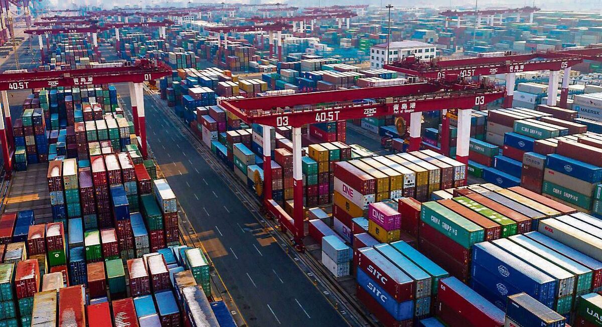 Food exporters globally had been especially disadvantaged by a low supply of empty refrigerated containers. The containers are sitting in clogged ports like Qingdao, above, in eastern China. In China and many other trading countries, port staff didn’t return to work to unload cargoes because of Covid-19 quarantine measures. As early as mid-February, about 10,000 refrigerated cargo containers containing meat were stuck in Chinese ports, according to a Beijing-based meat importer, about twice the usual level.  	Picture: STR/AFP via Getty Images