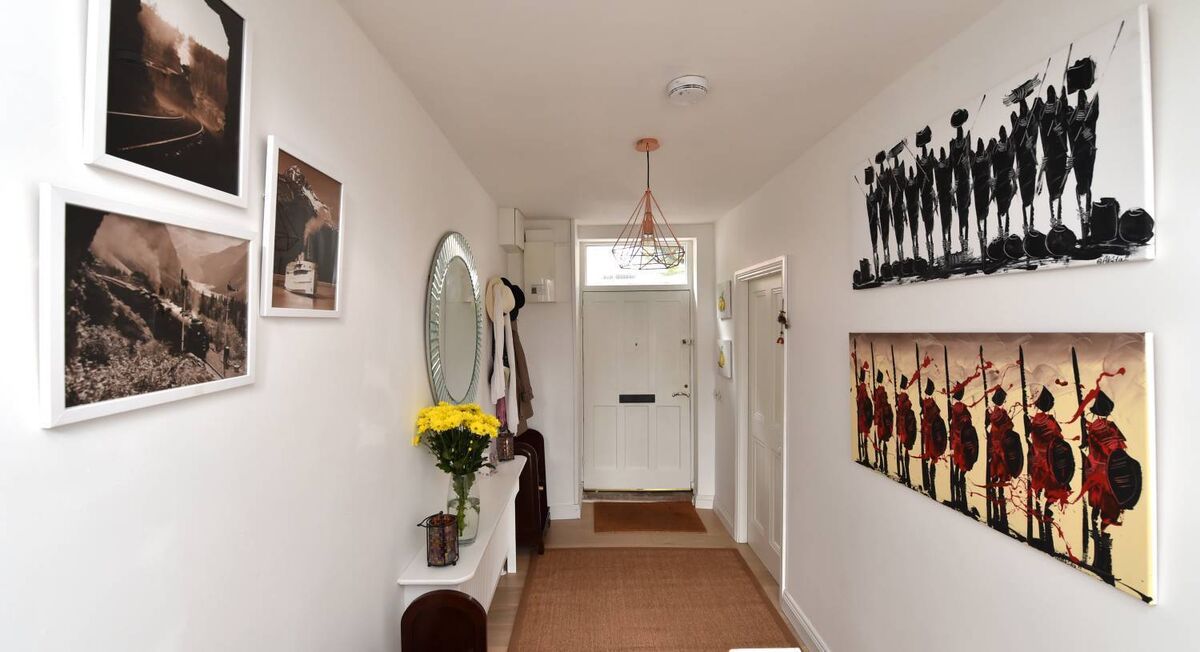 The Wellington Road home after its transformation.