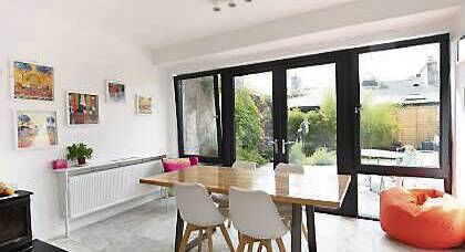 The Wellington Road home after its transformation.