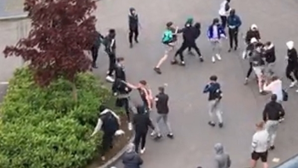 Calls for parents to 'step up' after Mount Oval mass teenage brawl