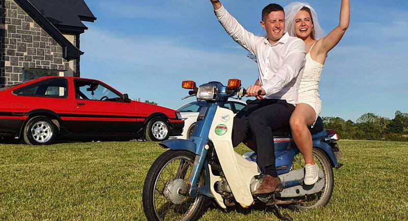 Pics of Grace Corrigan and Martin O'Reilly on their 'nearly' wedding day. Pics of Grace Corrigan and Martin O'Reilly on their 'nearly' wedding day.