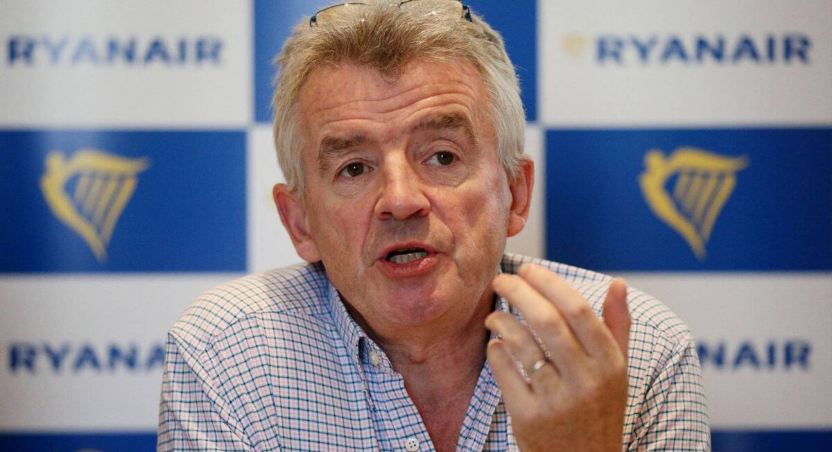 Michael O'Leary speaking at a Ryanair press conference in 2017.  Picture: Press Association