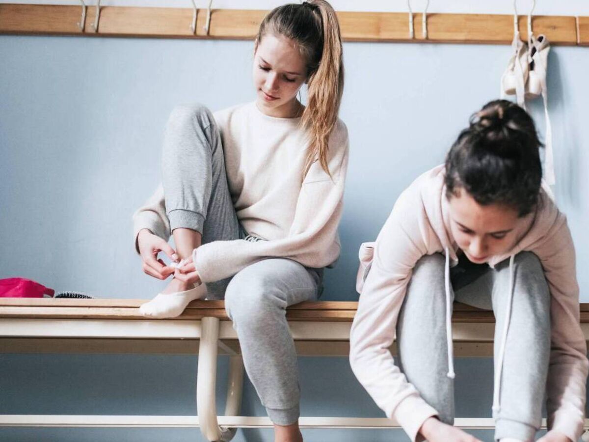 A grainy image of a school building, its facade hiding a deeper secret