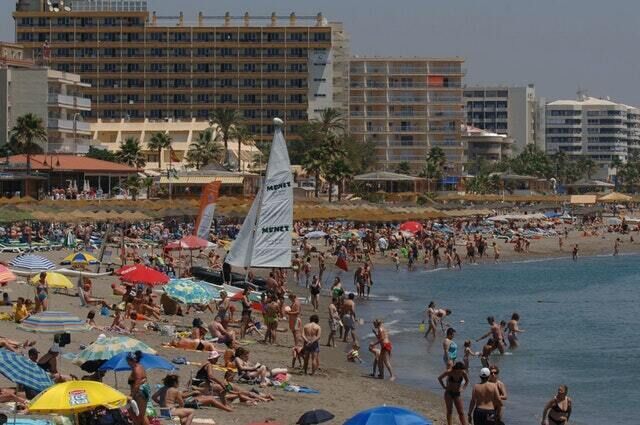 Costa del Sol beach near Torremolinos (John Giles/PA) Costa del Sol beach near Torremolinos (John Giles/PA)
