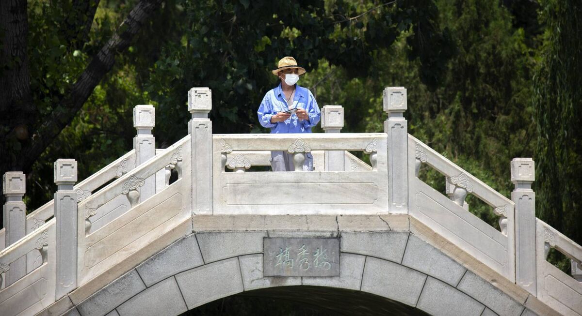 Six other new cases were Chinese citizens arriving from abroad, the National Health Commission said in its daily report. Pic: AP Photo/Mark Schiefelbein