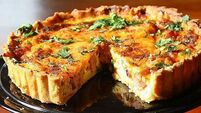 Woman assaults police officer - with a quiche