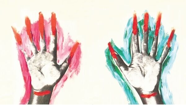 Album artwork on the sleeve of Viva Dead Ponies