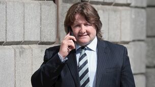 Shane Byrne outside the Four Courts earlier this year. Picture: Collins Courts