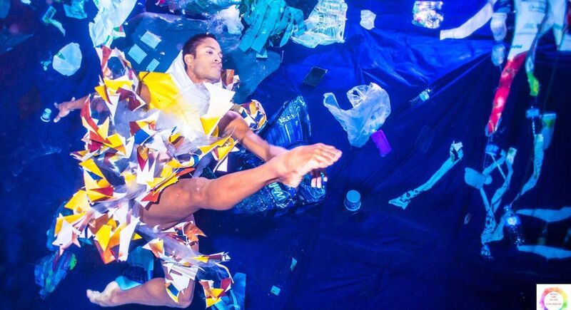 Royal Ballet soloist Fernando Montaño in 2019’s ‘Dance for the Sea’, which highlights the pollution of the world’s oceans and waterways by plastic. Picture: Robin Conway/PA Royal Ballet soloist Fernando Montaño in 2019’s ‘Dance for the Sea’, which highlights the pollution of the world’s oceans and waterways by plastic. Picture: Robin Conway/PA